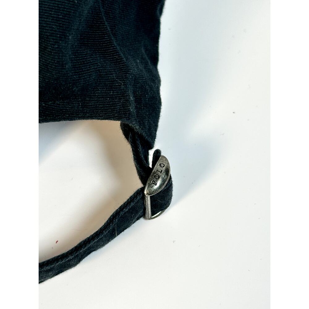 Ralph Lauren Cotton Baseball Caps Bundle of 3 White Tan Black Embroidered Logo - Picture 4 of 16